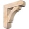 Ekena Millwork Merced Craftsman Smooth Bracket w/ Offset Brace, Douglas Fir, 7 1/2"W x 28"D x 28"H BKT0806X28X28MRC04SDF - alternate 1